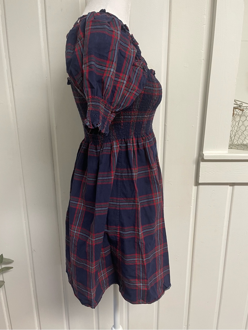 Hill House Plaid Nap Dress - Picture 3 of 6